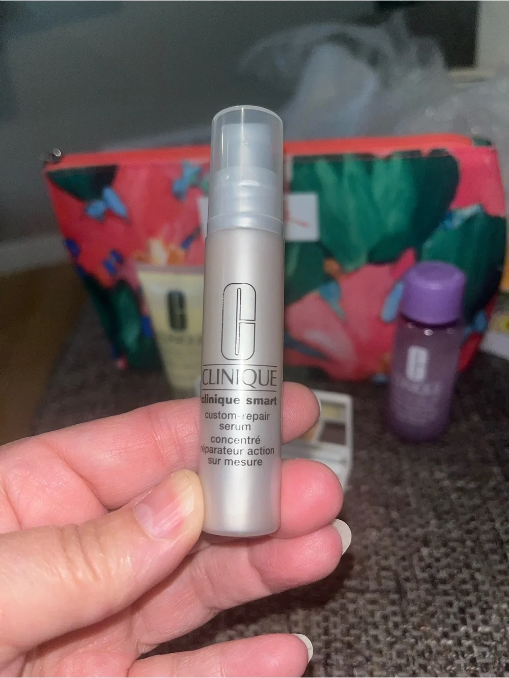 New Clinique 4 Piece Set w/Pouch